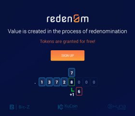 Today, 1 August 2018, we are launching “Redenom”
